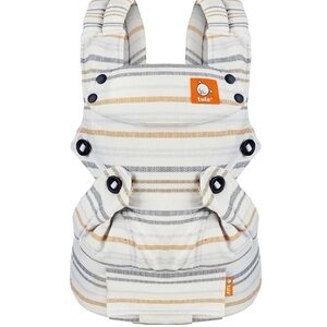 Tula Explore- Cream Striped with Gray and Tan Accents